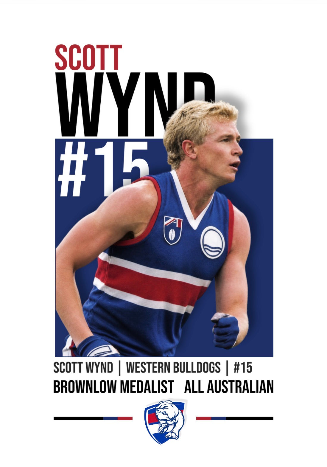 Scott Wynd | Western Bulldogs AFL Poster