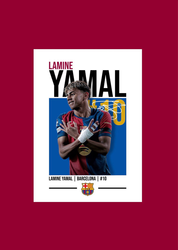 Lamine Yamal Poster