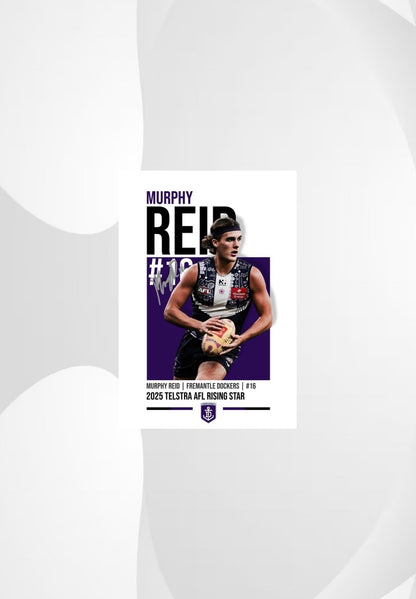Murphy Reid | Fremantle AFL Poster