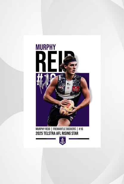 Murphy Reid | Fremantle AFL Poster