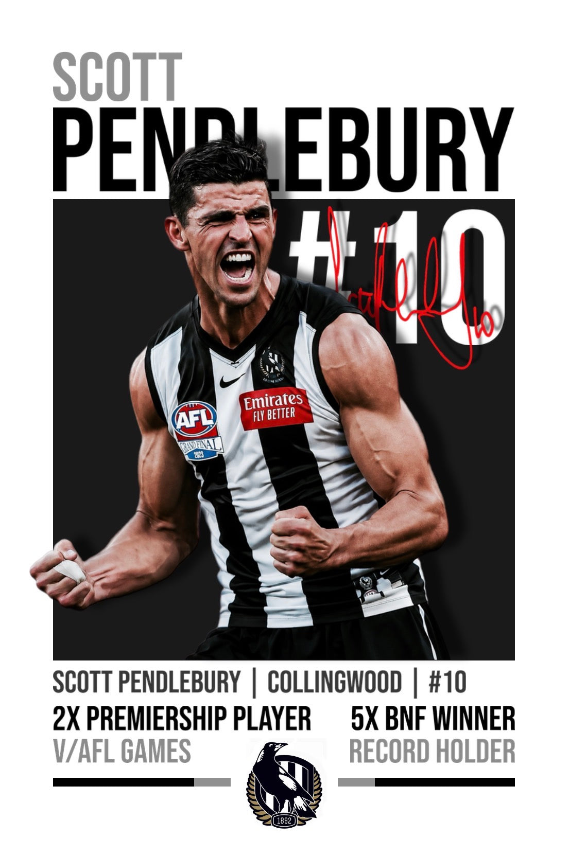 Scott Pendlebury Poster (Digital)