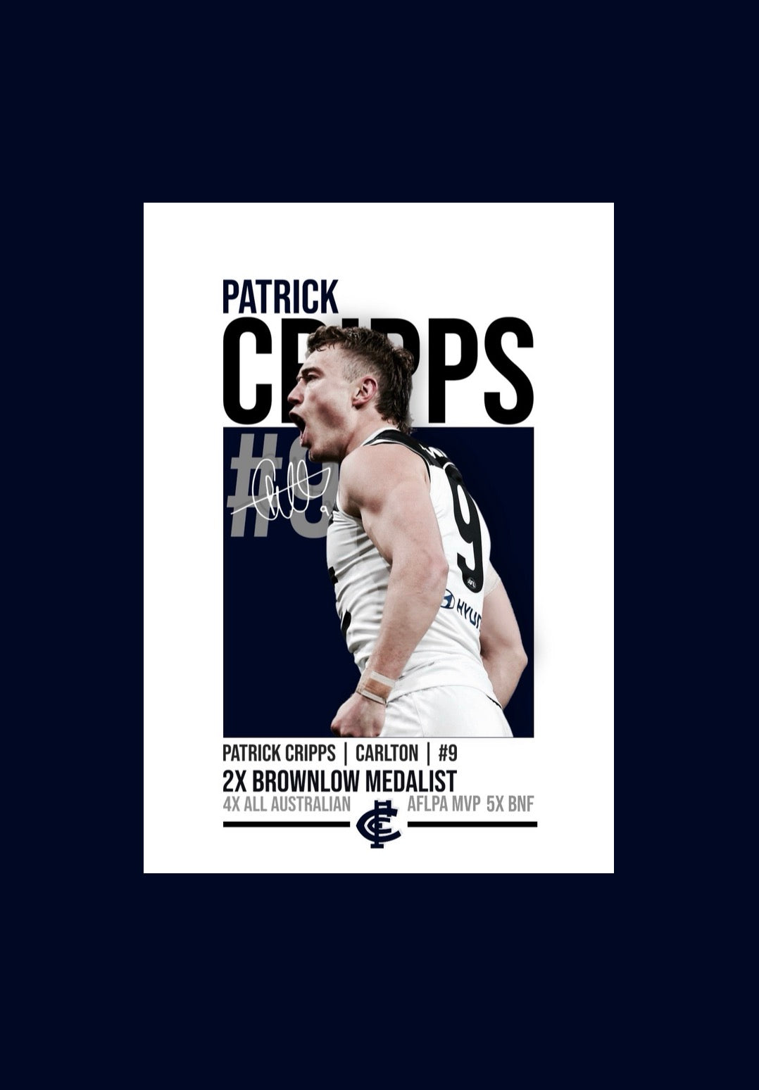 Patrick Cripps Poster