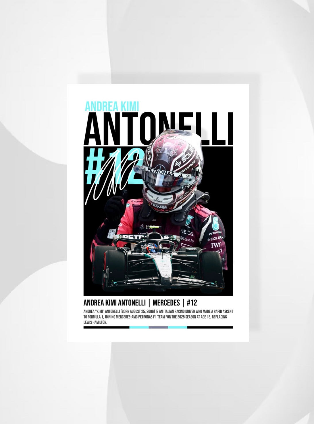 Andrea Kimi Antonelli Poster