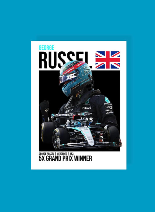 George Russel Poster