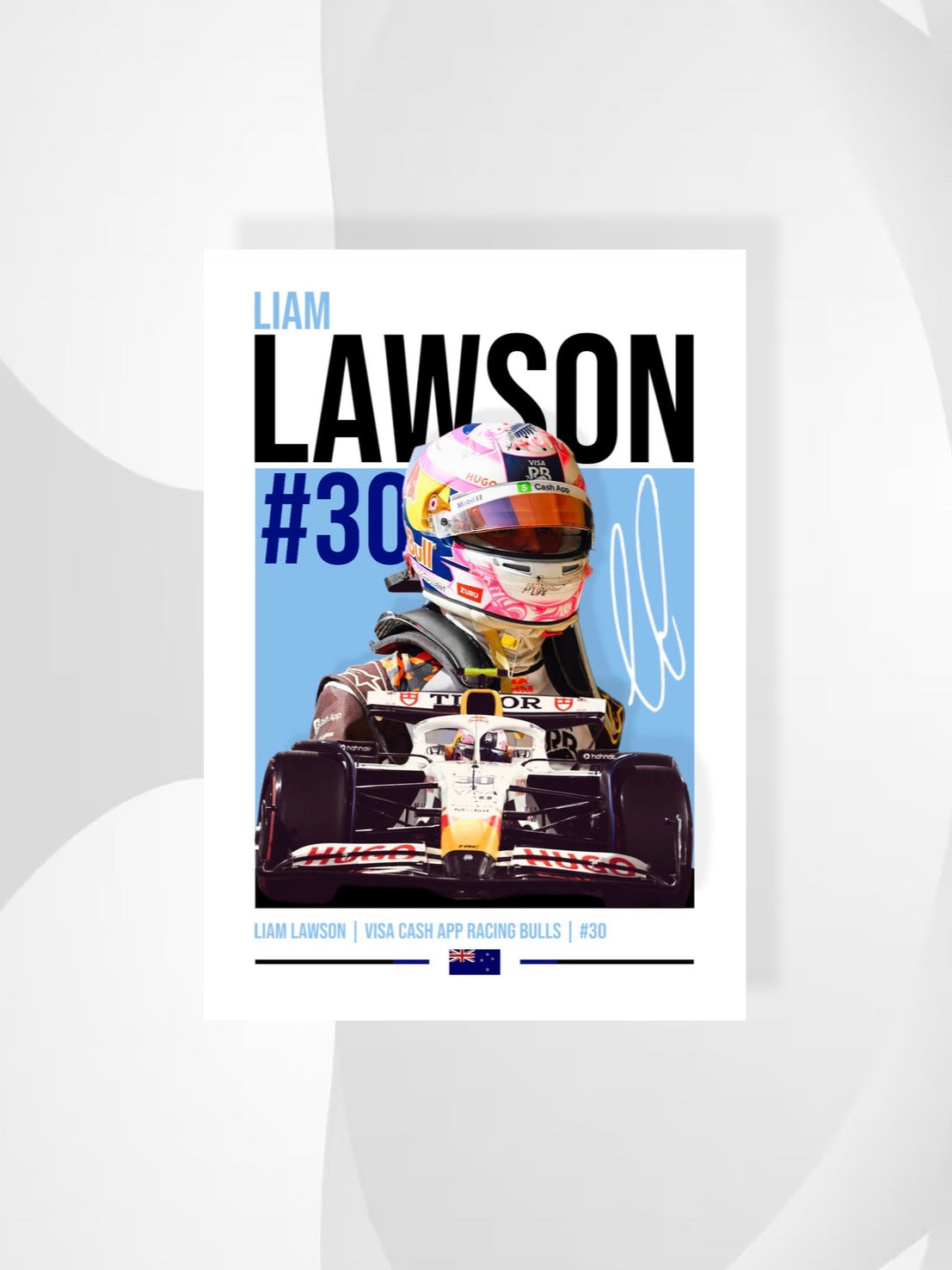 Liam Lawson Poster