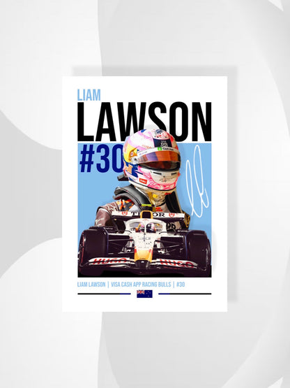 Liam Lawson Poster