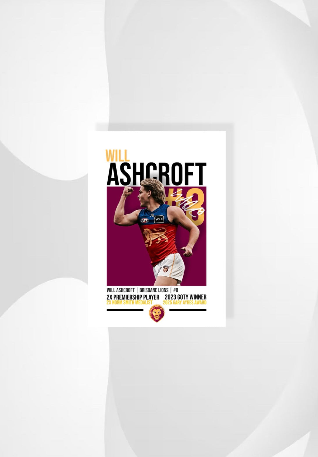 Will Ashcroft Poster