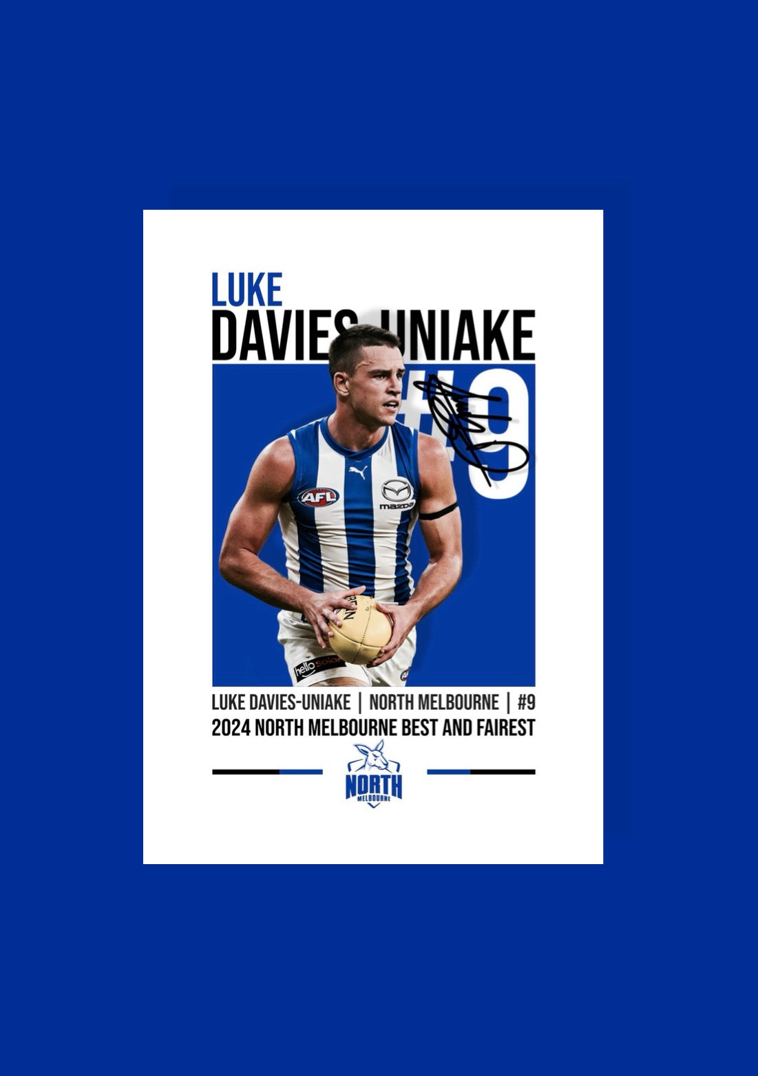 Luke Davies-Uniake Poster