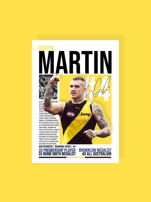 Dustin Martin Poster