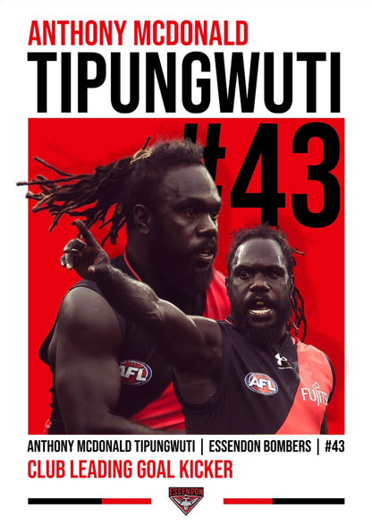 Anthony McDonald-Tipungwuti | Essendon AFL Poster