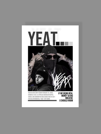 Yeat | Music Artist Poster