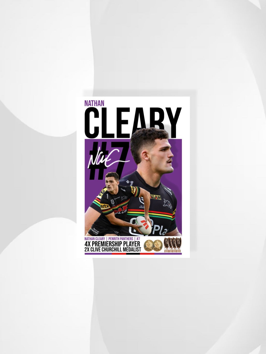 Nathan Cleary Poster