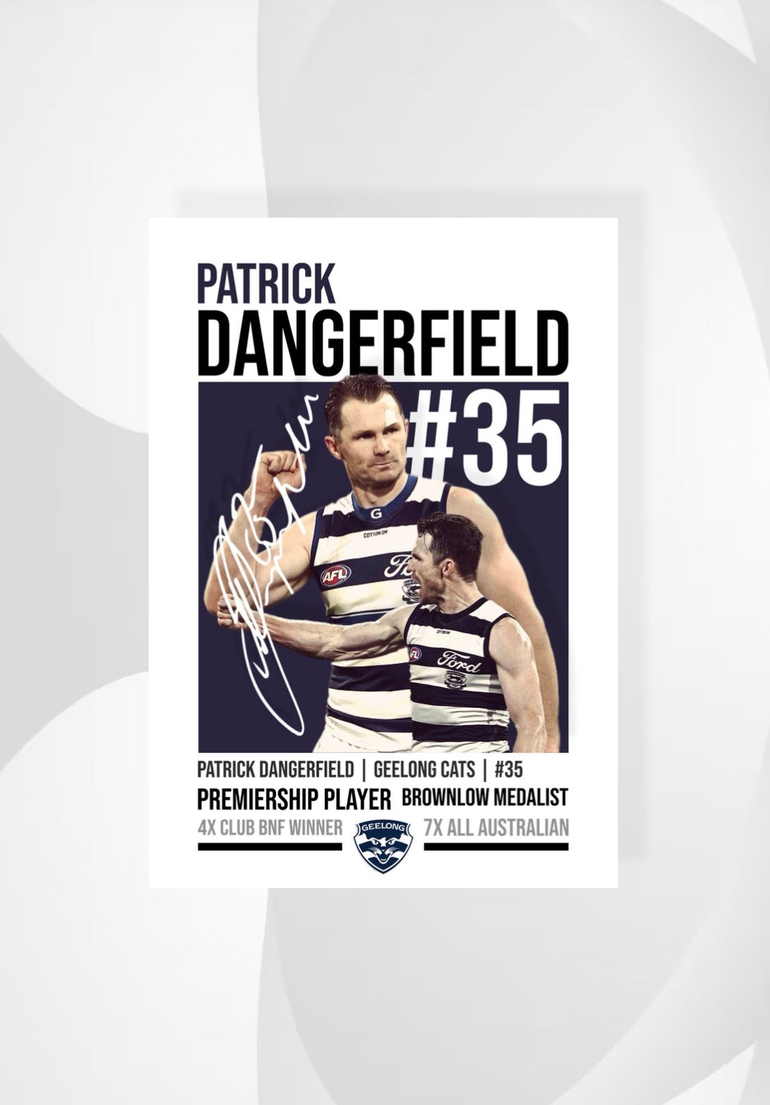 Patrick Dangerfield Poster