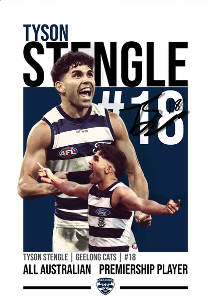 Tyson Stengle | Geelong AFL Poster