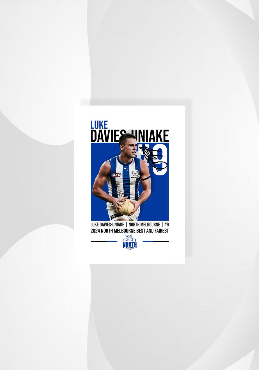 Luke Davies-Uniake Poster
