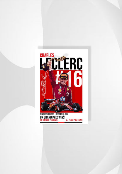 Charles Leclerc Poster