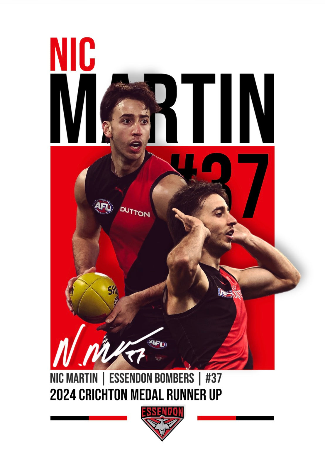 Nic Martin Poster (Digital)
