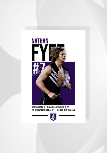Nathan Fyfe Poster