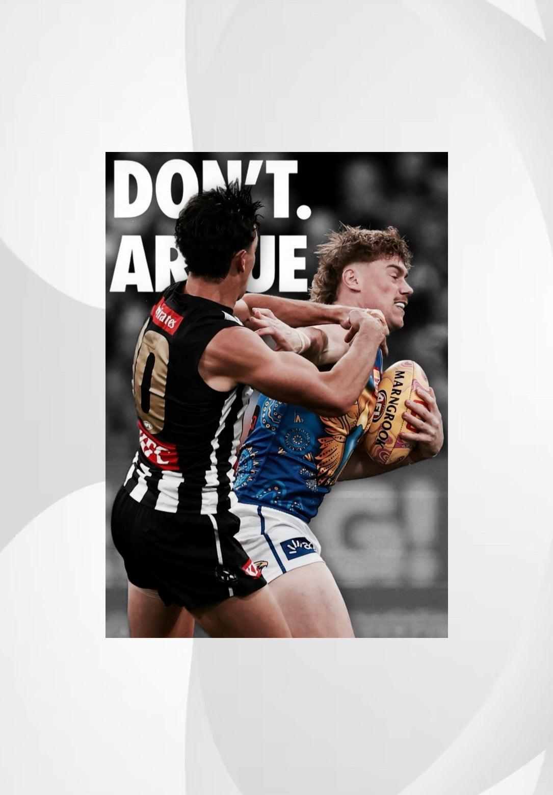 Harley Reid | West Coast AFL Poster | DONT ARGUE