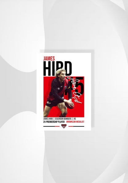 James Hird | Essendon AFL Poster
