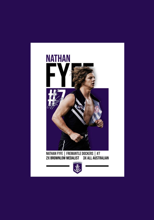 Nathan Fyfe Poster