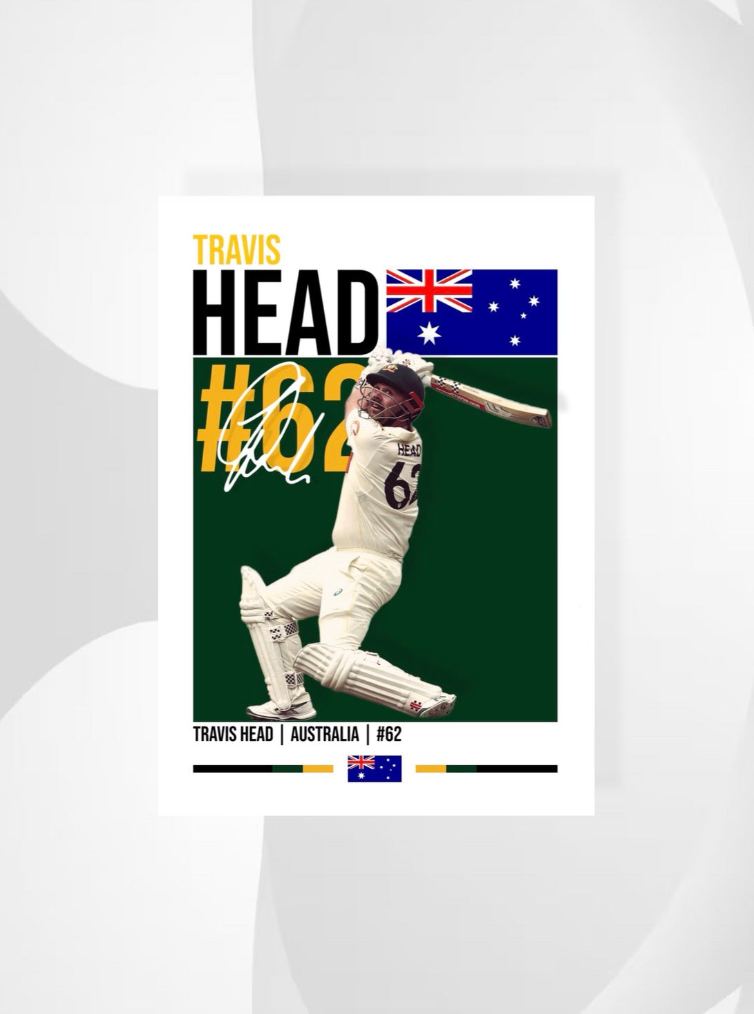 Travis Head Poster