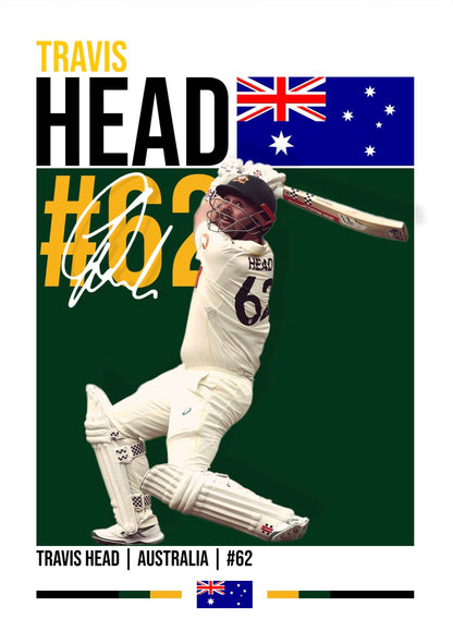 Travis Head Poster