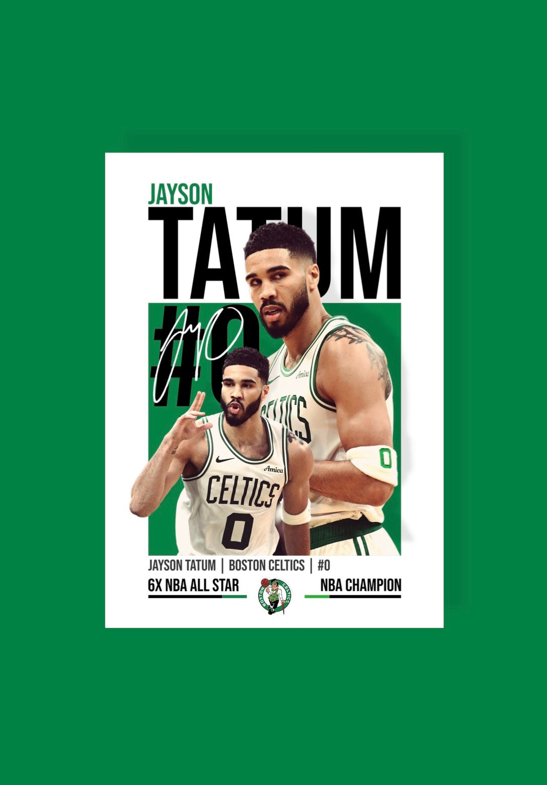 Jayson Tatum Poster