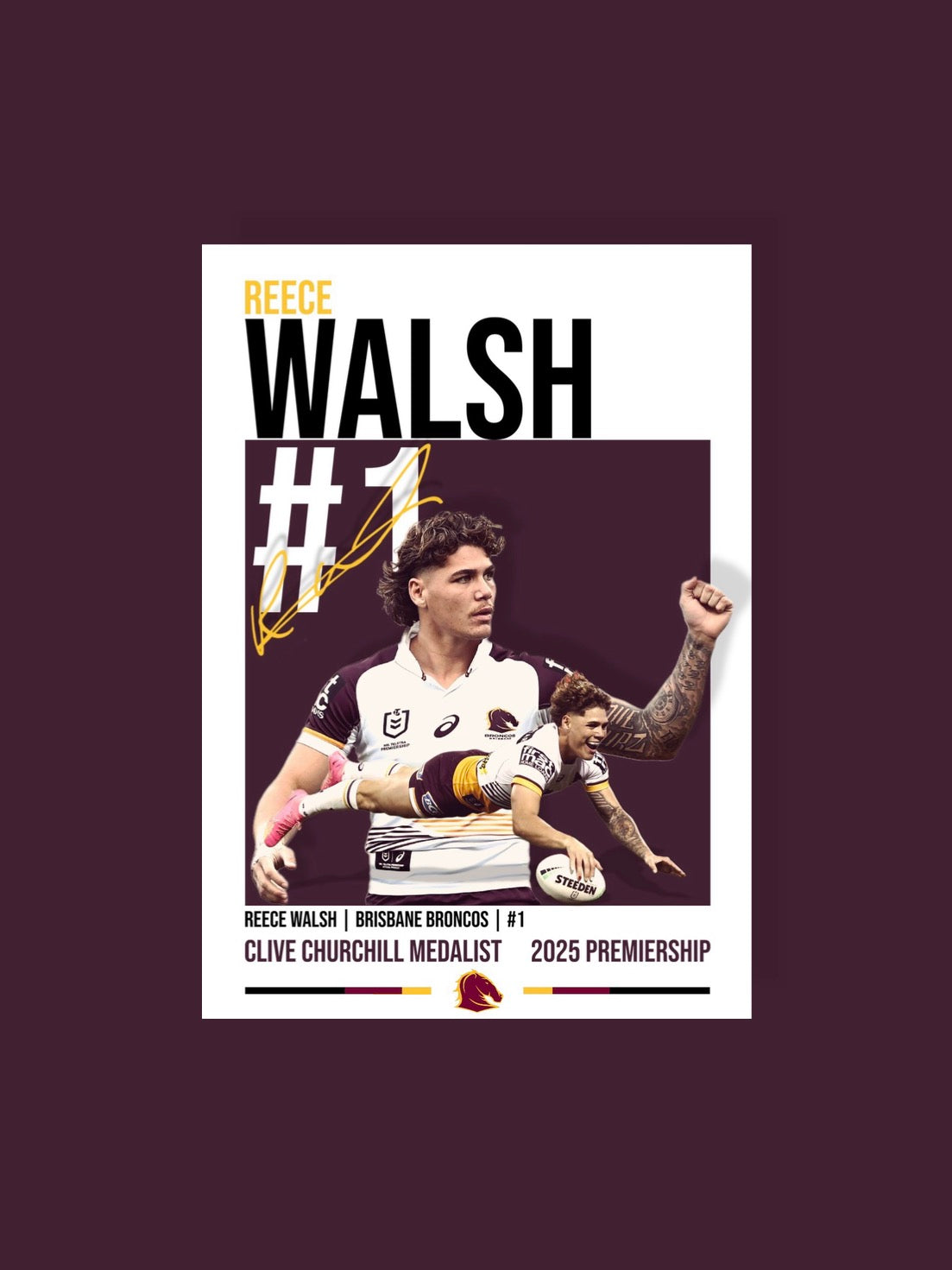 Reece Walsh Poster