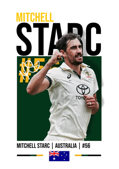 Mitchell Starc Poster