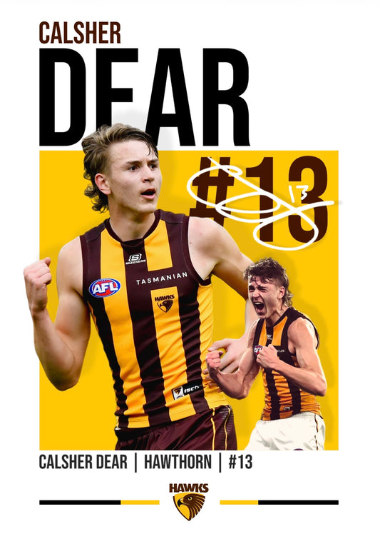 Calsher Dear Poster