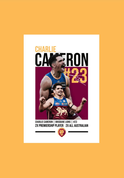 Charlie Cameron Poster