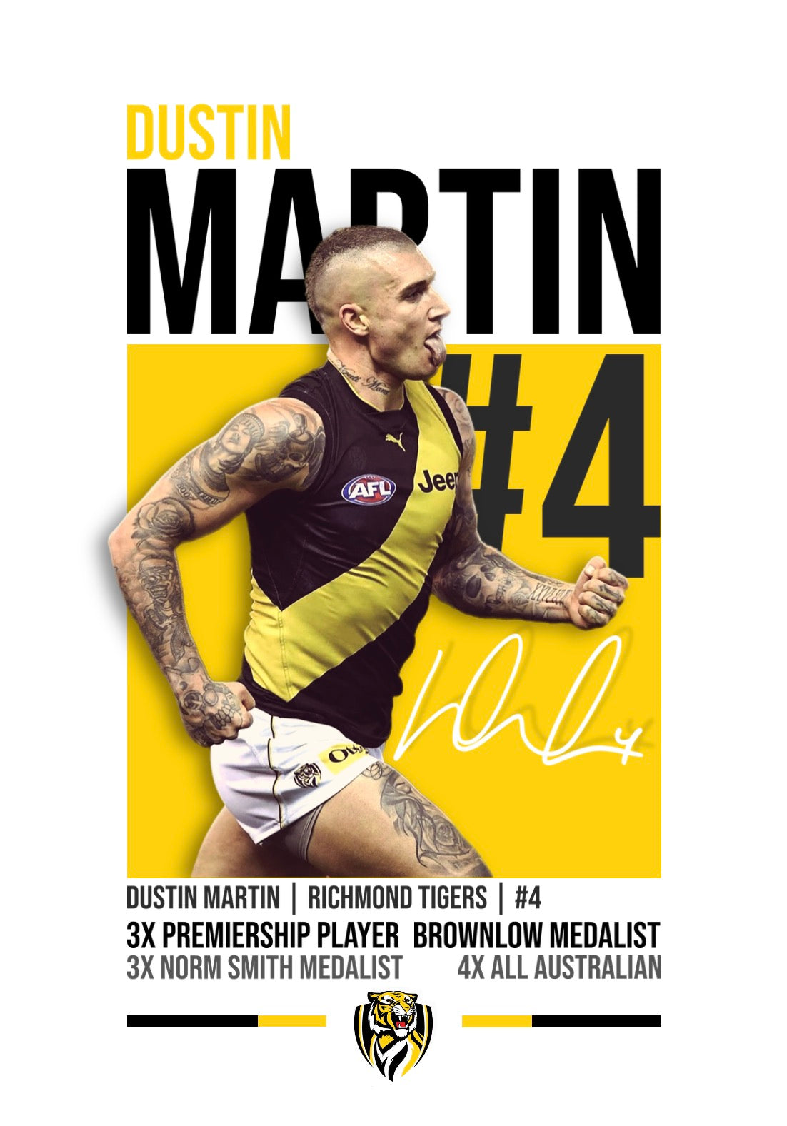 Dustin Martin Poster