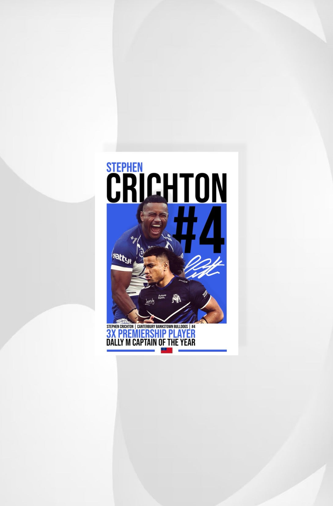 Stephen Crichton Poster