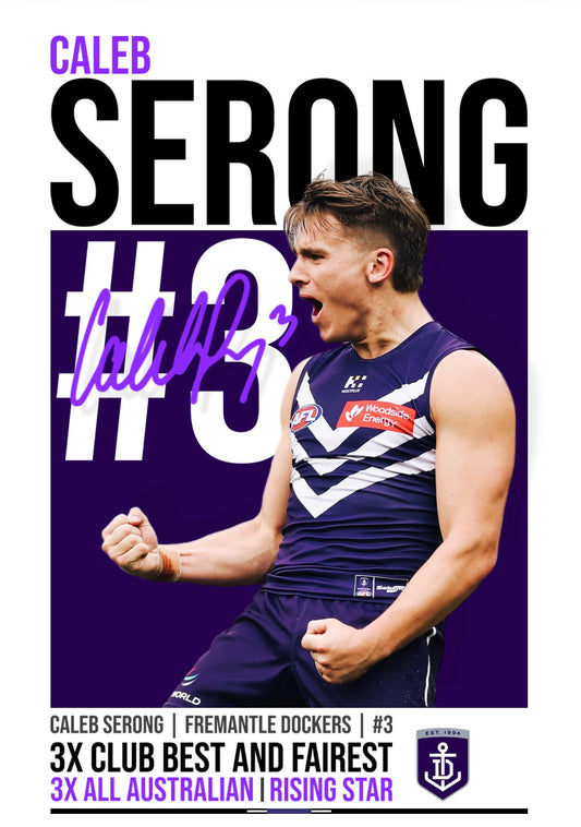 Caleb Serong Poster