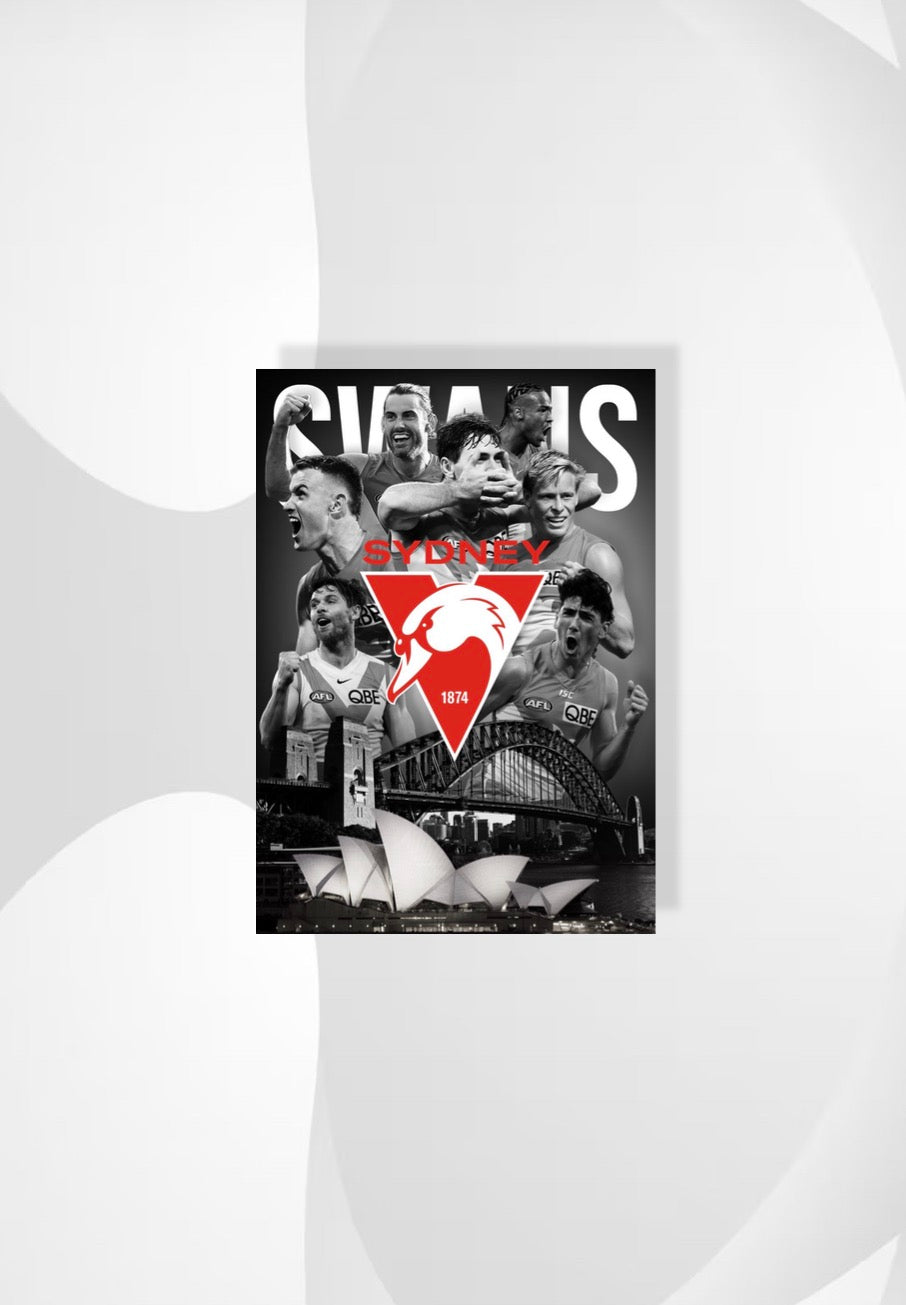 2026 Sydney Swans | AFL Team Poster