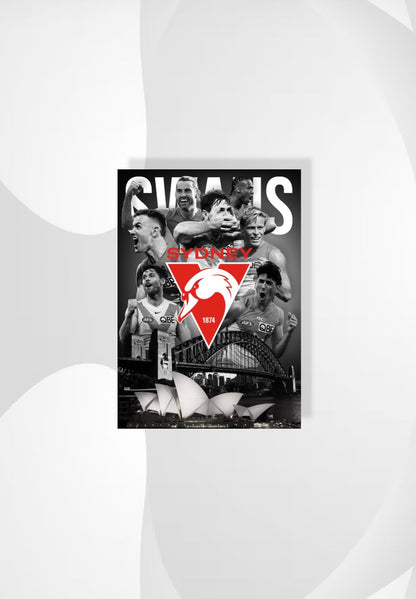 2026 Sydney Swans | AFL Team Poster