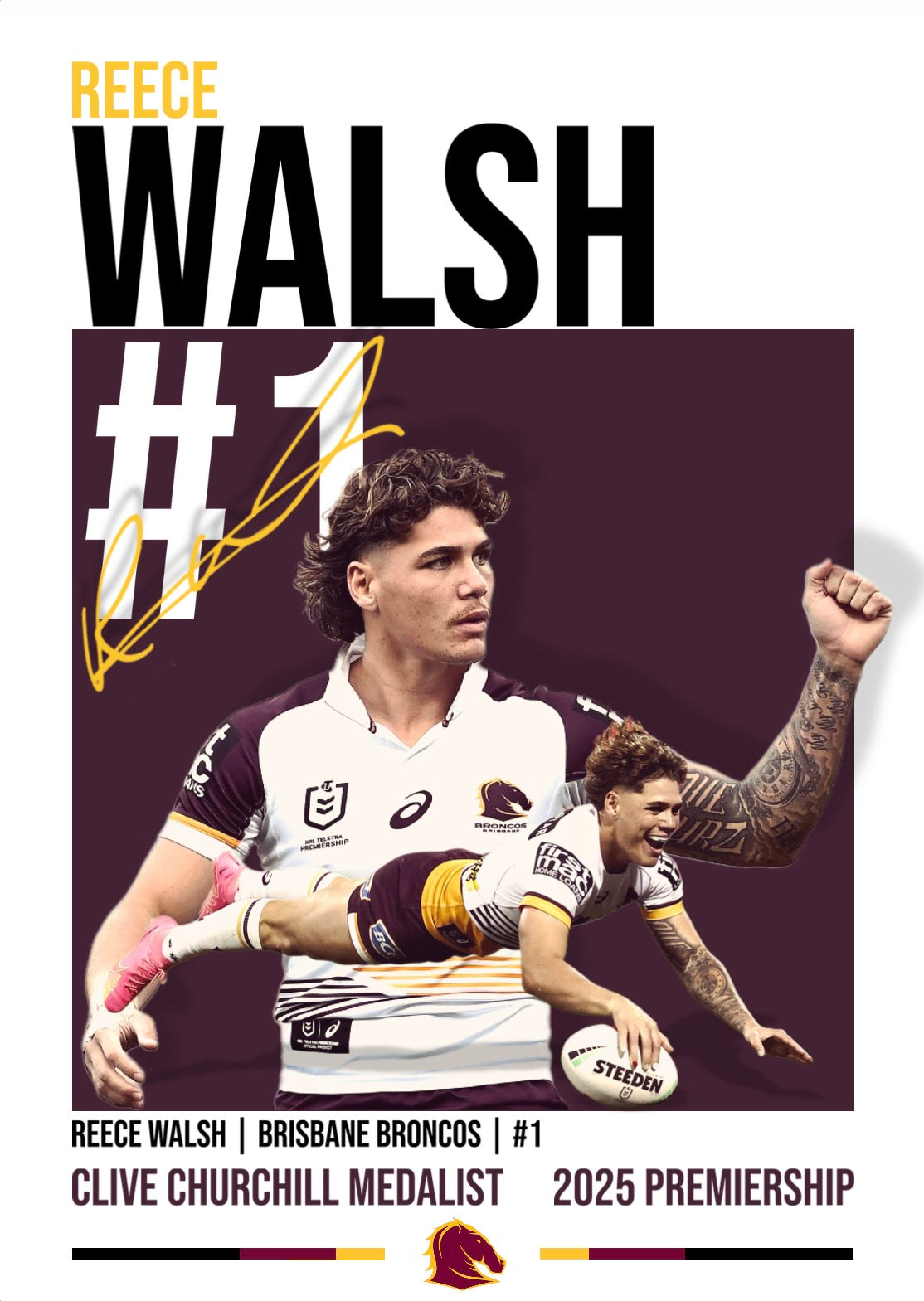 Reece Walsh Poster