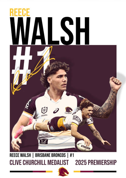 Reece Walsh Poster