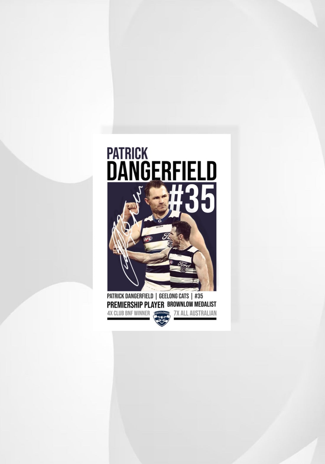 Patrick Dangerfield Poster