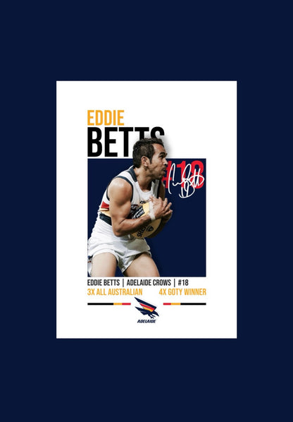 Eddie Betts | Adelaide Crows AFL Poster