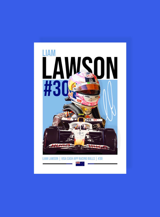Liam Lawson Poster