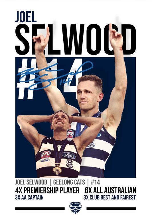 Joel Selwood Poster (Digital)