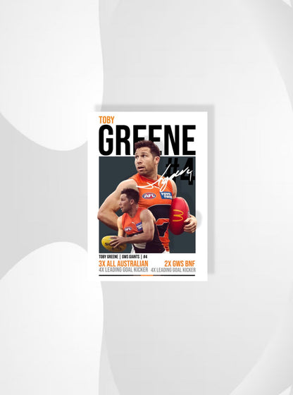 Toby Greene | GWS Giants AFL Poster