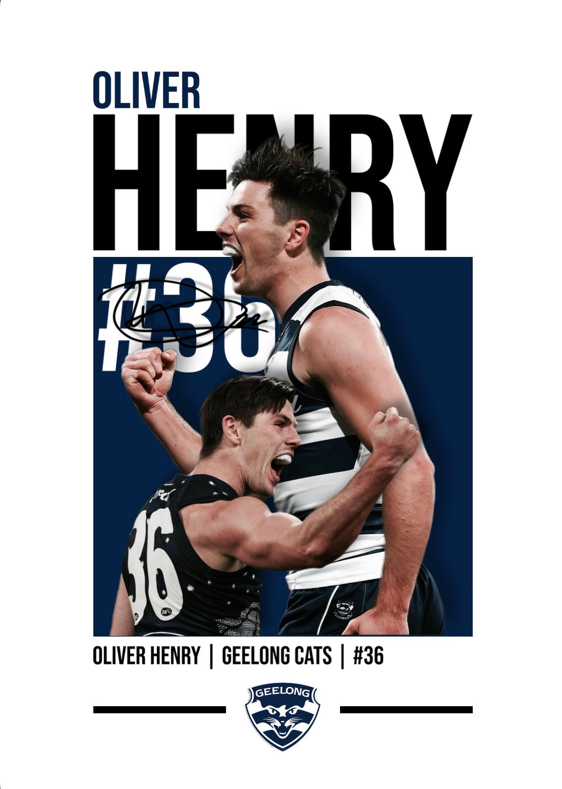 Oliver Henry Poster (Digital)