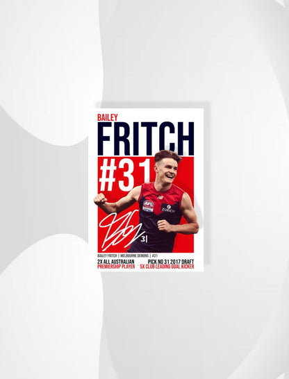 Bailey Fritch | Melbourne AFL Poster