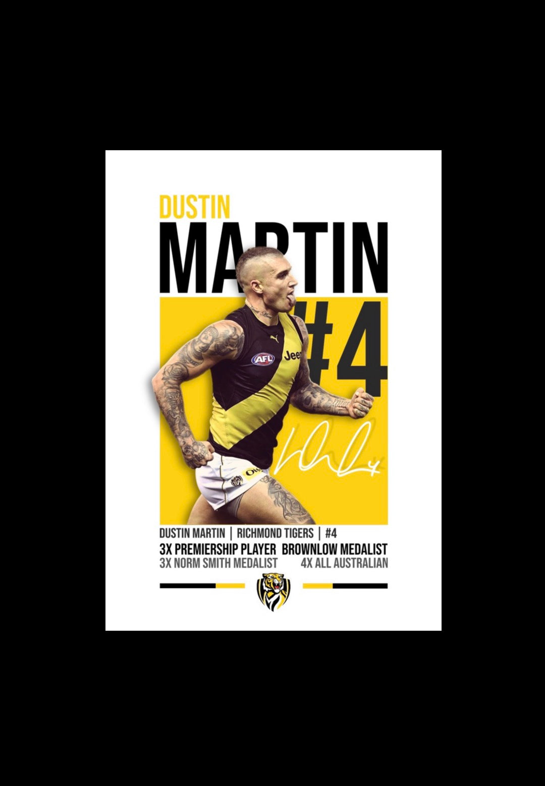 Dustin Martin Poster
