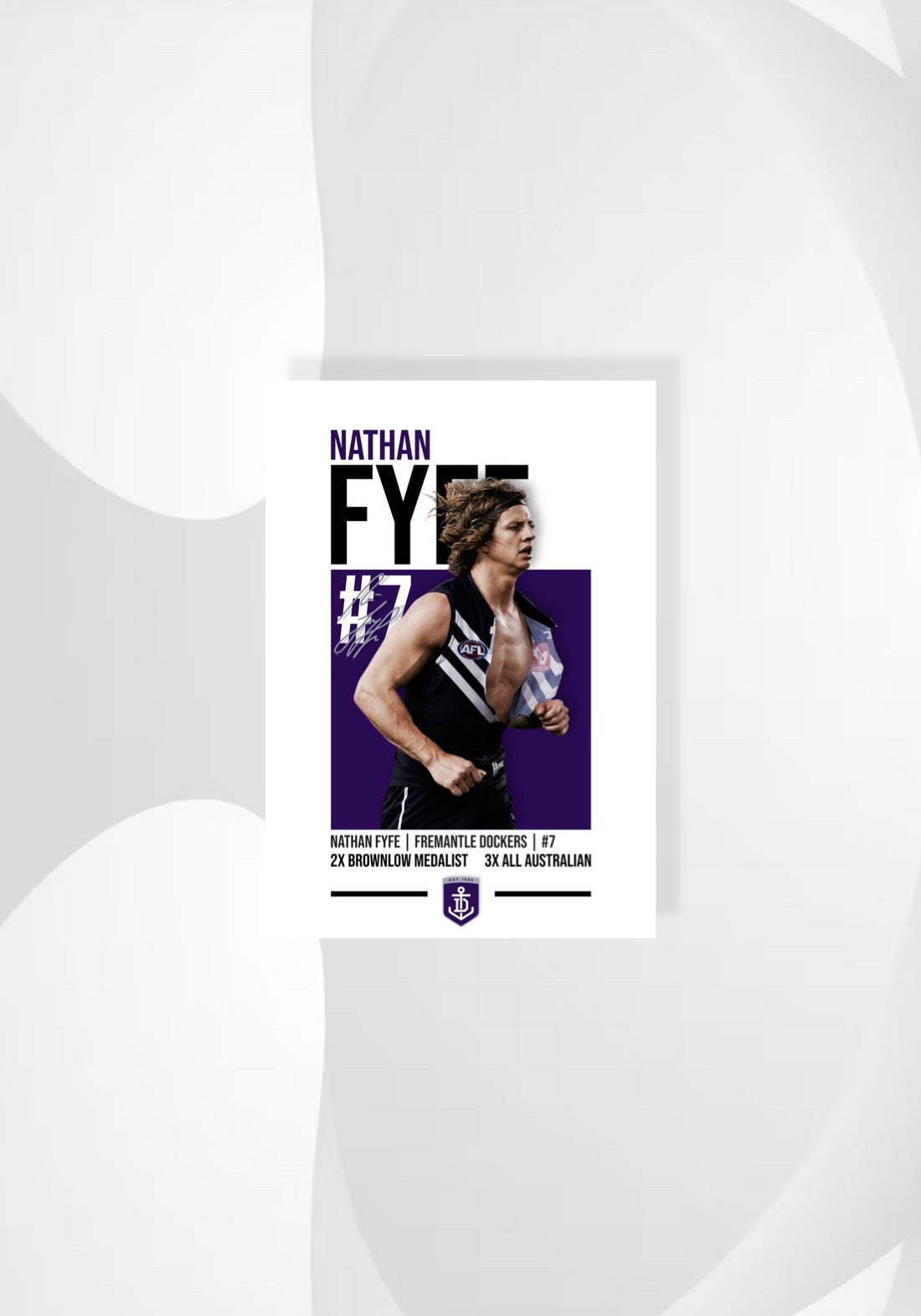 Nathan Fyfe Poster