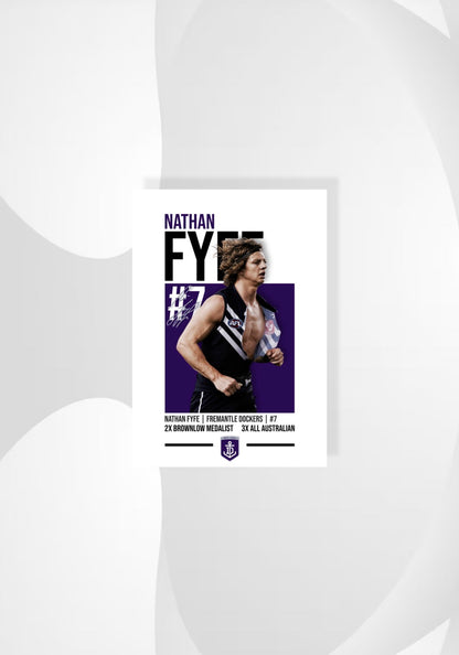 Nathan Fyfe Poster