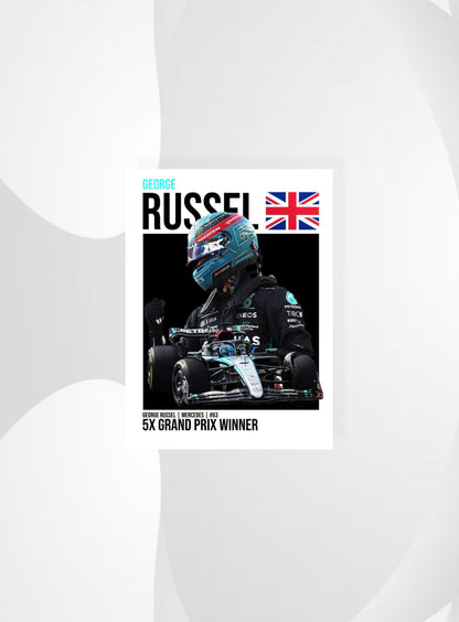 George Russel Poster
